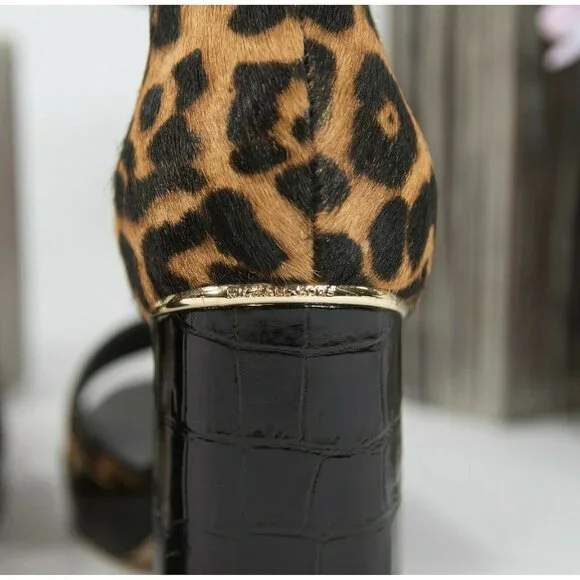 Michael Kors Amal Butterscotch Calf Hair Leather - Picture 6 of 8